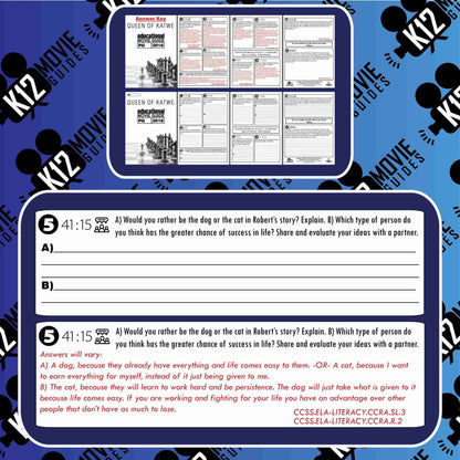 Queen of Katwe Movie Guide | Questions | Worksheet (PG - 2016) Free Sample