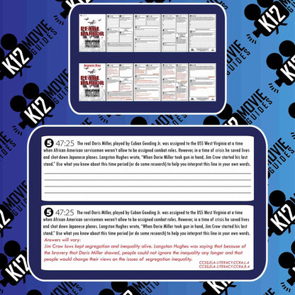 Pearl Harbor Movie Guide | Questions | Worksheet | Google Slides (PG13 - 2001) Sample