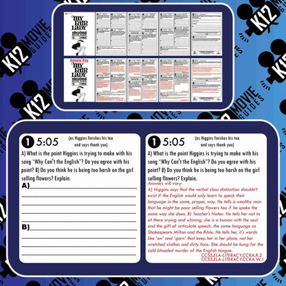 My Fair Lady Movie Guide | Questions | Worksheet | Google Forms (G - 1964) Free Sample
