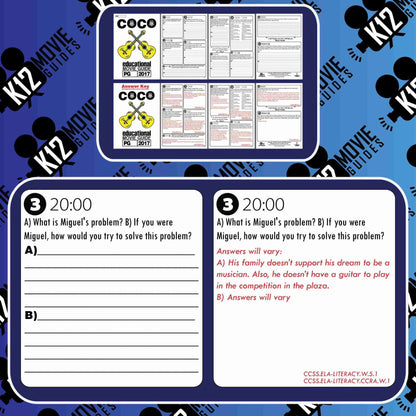 Coco Movie Guide | Questions | Google Forms (PG - 2017) | The Day of the Dead Free Sample