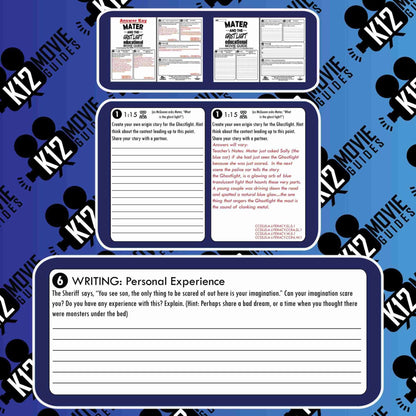 Mater and the Ghostlight Pixar Short Video Guide | Questions | Worksheet | Google Form (2006) Sample