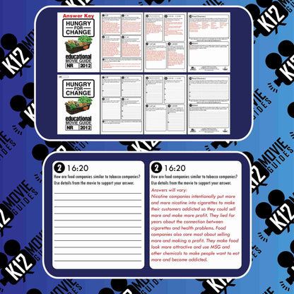 Hungry For Change Documentary Movie Guide | Questions | Worksheet (2012) Sample