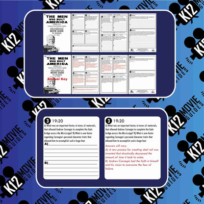 The Men Who Built America - Ep 3 & 4 Movie Guide | Worksheet (TV - 2012) Sample