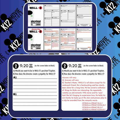 WALL-E Movie Guide | Worksheet | Questions | Google Form (G - 2008) Free Sample