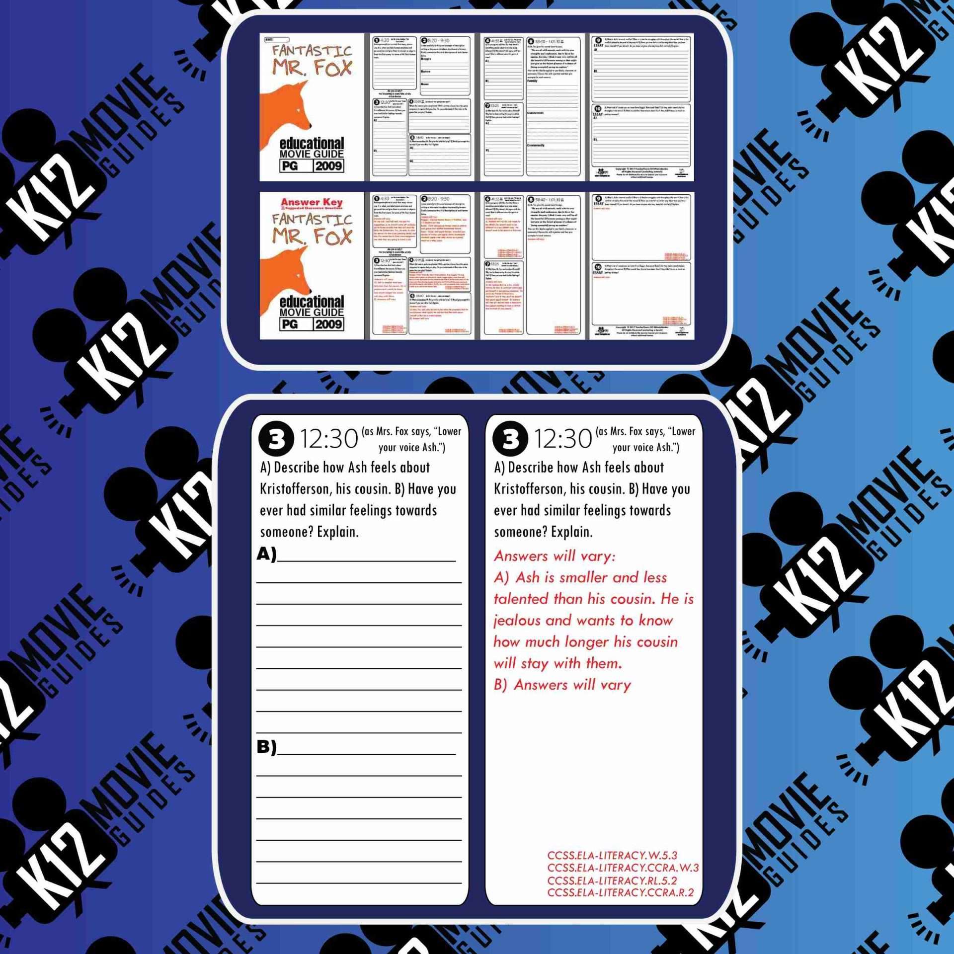 Fantastic Mr. Fox Movie Guide | Worksheet | Questions | Google Form (PG - 2009) Free Sample