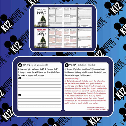 Call of the Wild Movie Guide | Questions | Worksheet | Answer Key (PG - 2020) Free Sample