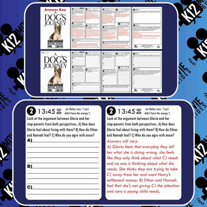 A Dog's Journey Movie Guide | Questions | Worksheet (PG - 2019) Free Sample