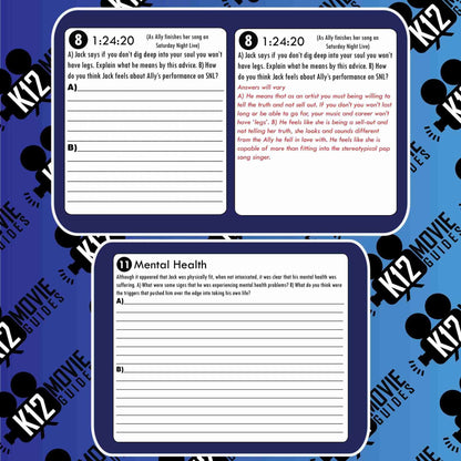 A Star is Born Movie Guide | Questions | Worksheet (R - 2018) Sample