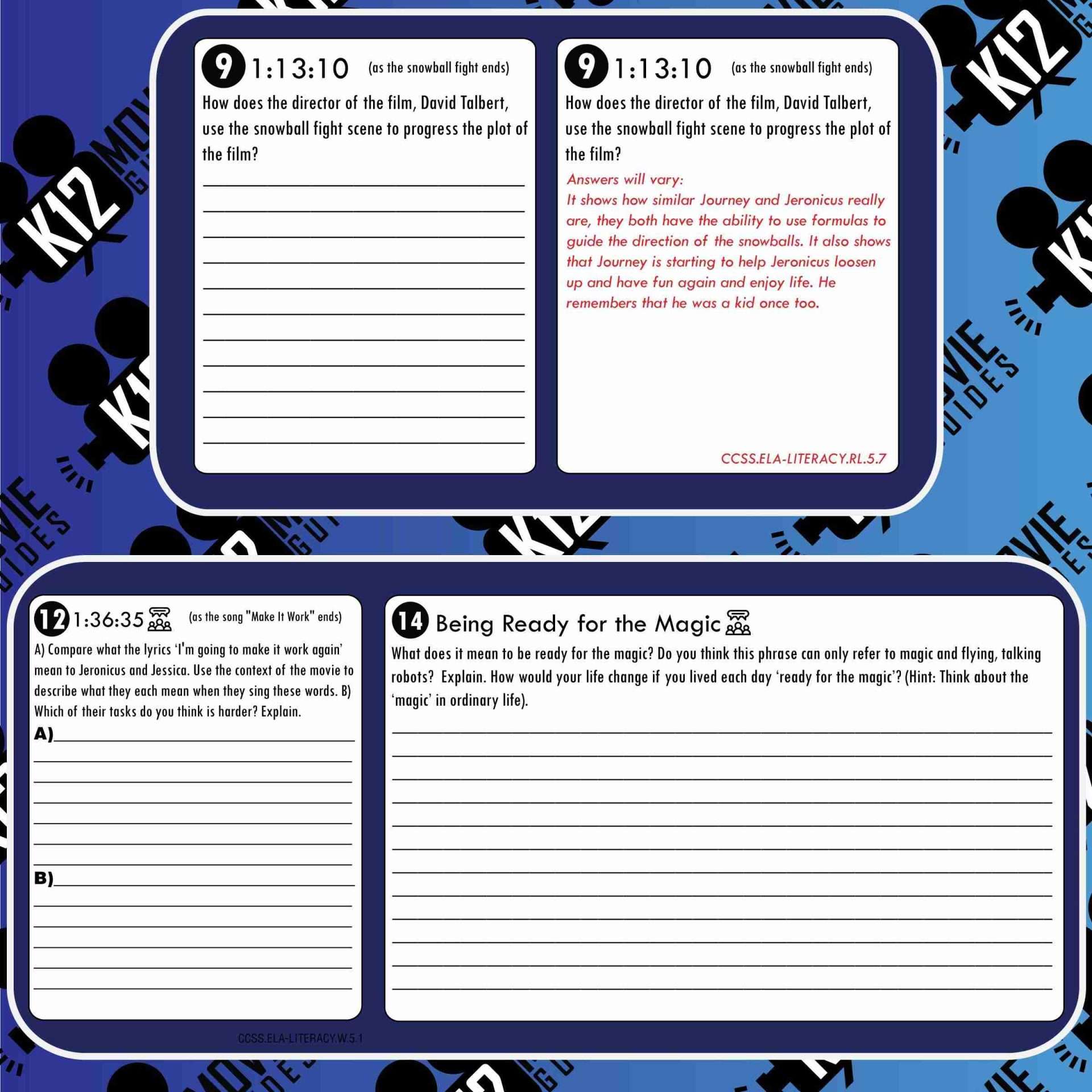 Jingle Jangle: A Christmas Journey Movie Guide | Worksheet | Questions | Google Form (PG - 2020) Free Sample