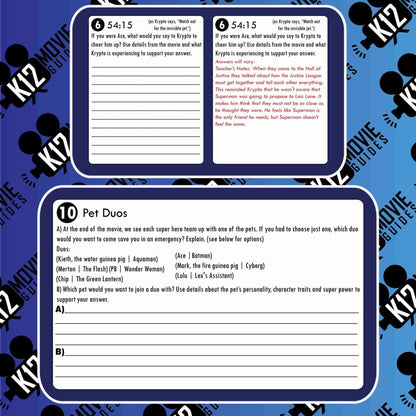 DC League of Super-Pets (PG - 2022) Movie Guide Sample