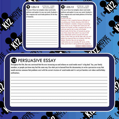 The Social Dilemma Documentary Movie Guide | Questions | Worksheet (PG13 - 2020) Free Sample