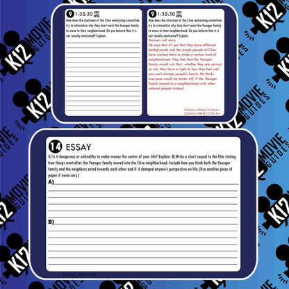 A Raisin in the Sun Movie Guide | Questions | Worksheet | Google (NR - 1961) Free Sample