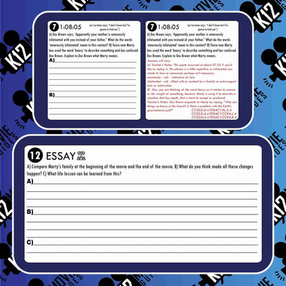 Back to the Future Movie Guide | Worksheet | Questions | Google Slides (PG - 1985) Sample
