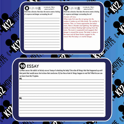 Lady and the Tramp Movie Guide | Questions | Worksheet (PG - 2019) Free Sample