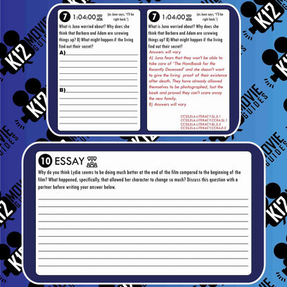 Beetlejuice Movie Guide | Questions | Worksheet | Google Form (PG - 1988) Sample