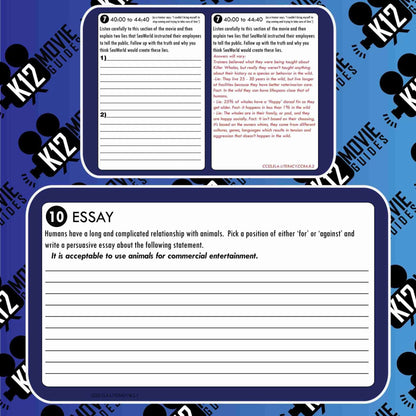 Blackfish Movie Guide | Worksheet | Questions | Google Form (PG13 - 2013) Sample