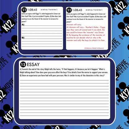 Lord of the Flies Movie Guide | Questions | Worksheet (R - 1990) Free Sample