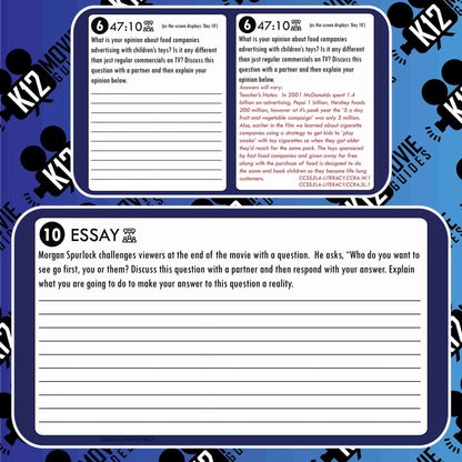 Super Size Me Movie Guide | Worksheet | Questions | Google (PG - 2004)