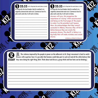 Selma Movie Guide | Questions | Worksheet | Google Forms (PG13 - 2014) Free Sample