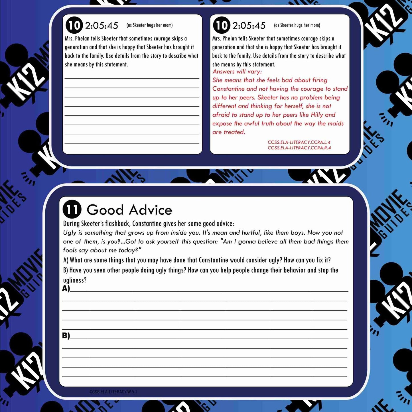 The Help Movie Viewing Guide | Questions | Worksheet | Google Forms (PG13 - 2011) Free Sample