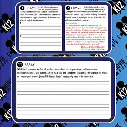 Pride and Prejudice Movie Guide | Worksheet | Questions | Google Classroom (PG - 2005) Sample