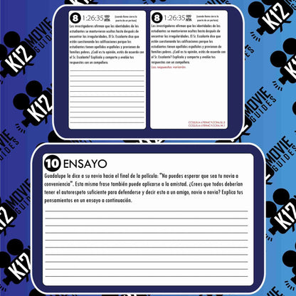 Stand and Deliver Movie Viewing Guide in Spanish | Español (PG - 1988) Sample