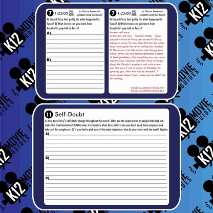 Percy Jackson: Sea of Monsters Movie Guide | Questions | Worksheet (PG - 2013) Sample
