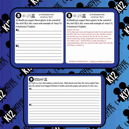 The BFG Movie Guide | Questions | Worksheet | Google Slides (PG - 2016) Sample