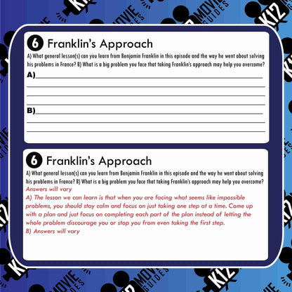 Liberty's Kids | American in Paris Episode 20 (E20) - Movie Guide | Worksheet Free Sample