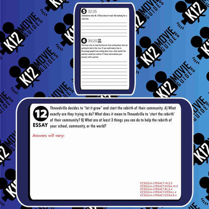 The Lorax Movie Guide | Questions | Worksheet (PG - 2012) Free Sample