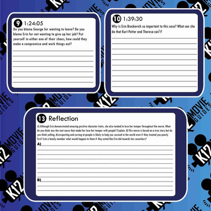 Erin Brockovich Movie Guide | Questions | Worksheet (R - 2000) Sample