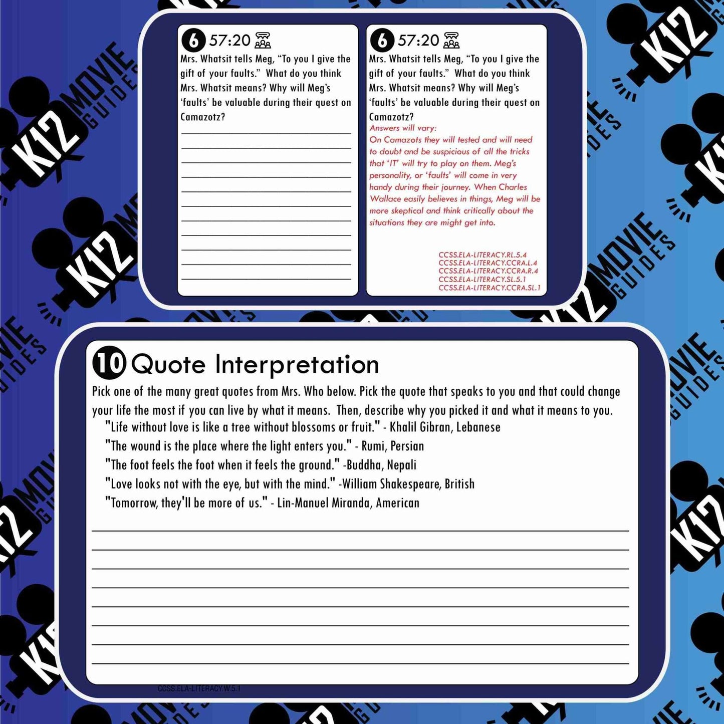 A Wrinkle in Time Movie Guide | Questions | Worksheet | Google Form (PG - 2018) Free Sample