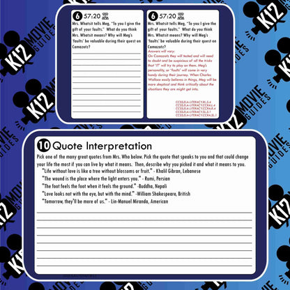 A Wrinkle in Time Movie Guide | Questions | Worksheet | Google Form (PG - 2018) Free Sample