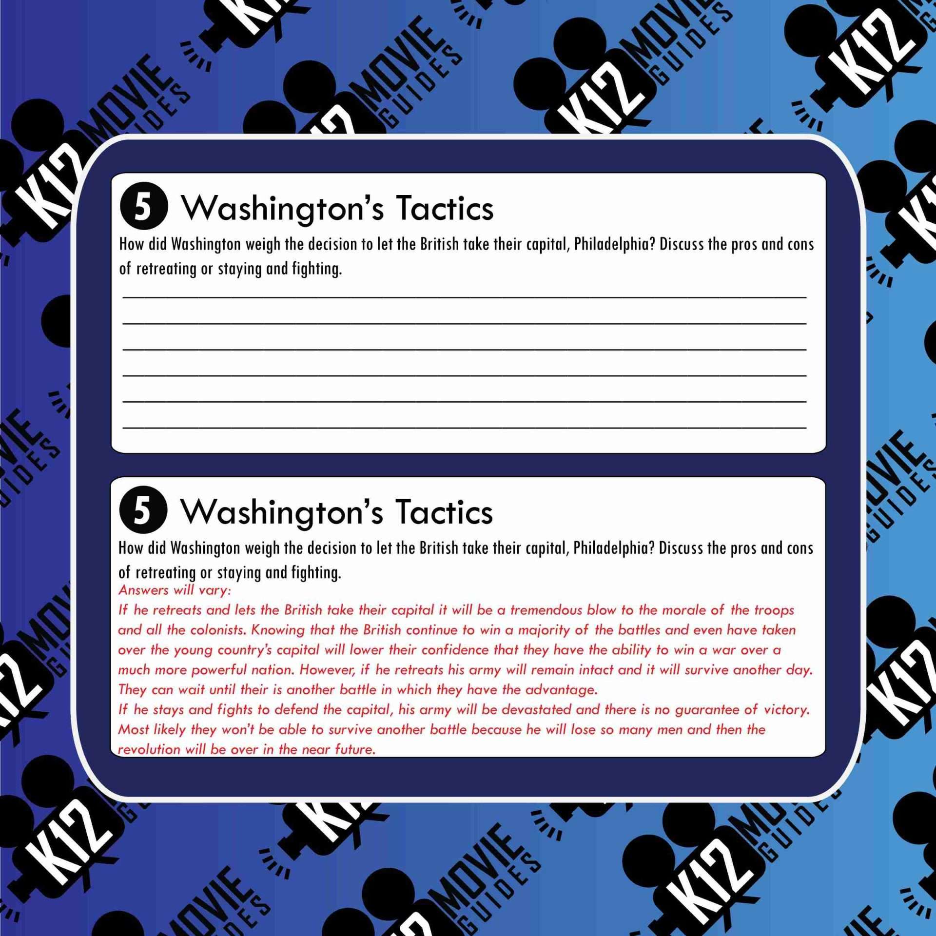 Liberty's Kids | Lafayette Arrives Episode 22 (E22) - Movie Guide | Worksheet Free Sample
