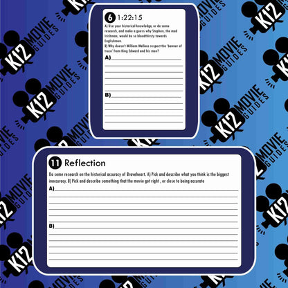 Braveheart Movie Guide | Questions | Worksheet (R - 1995) Sample