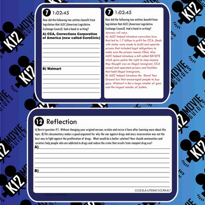 13th Documentary Movie Guide | Questions | Worksheet (TVMA - 2016) Free Sample