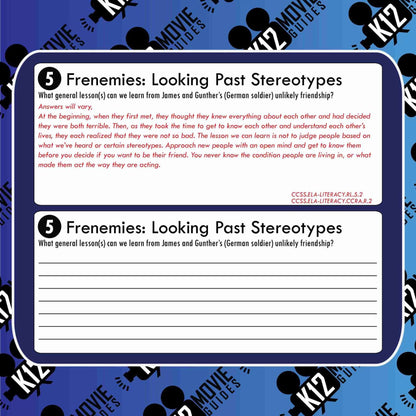 Liberty's Kids | The Hessians are Coming Episode (E23) - Movie Guide | Worksheet Free Sample