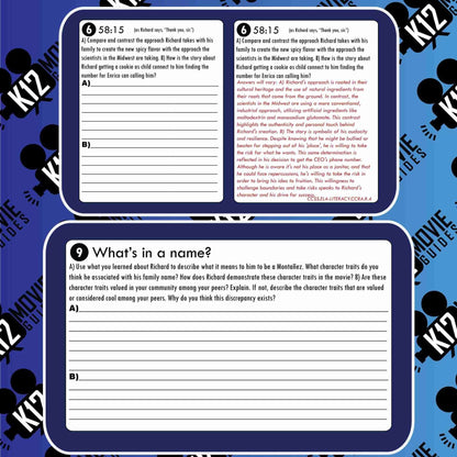 Flamin' Hot Movie Guide | Worksheet | Questions (PG13 - 2023) Sample