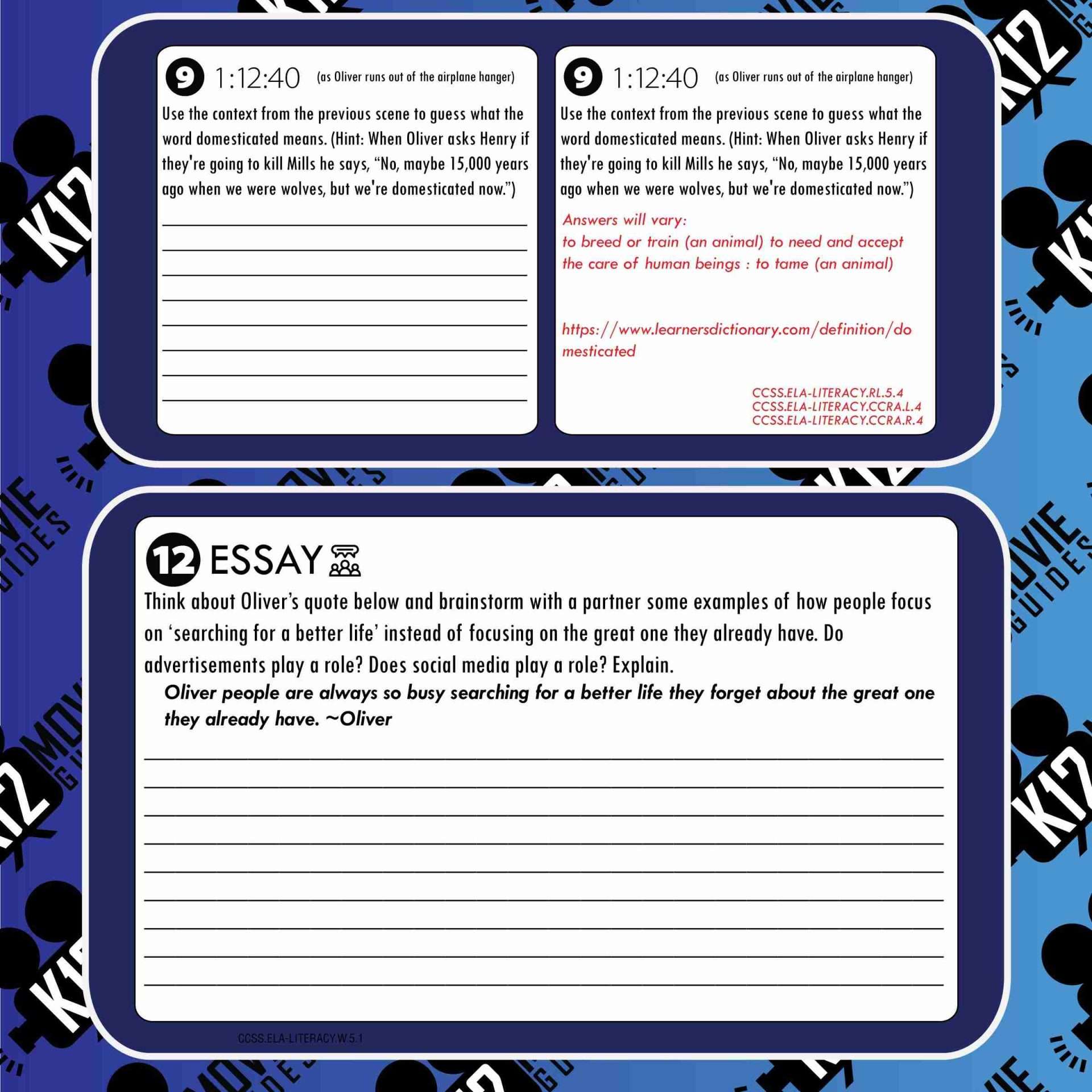 Think Like a Dog Movie Guide | Questions | Worksheet | Google Forms (PG - 2020) Free Sample