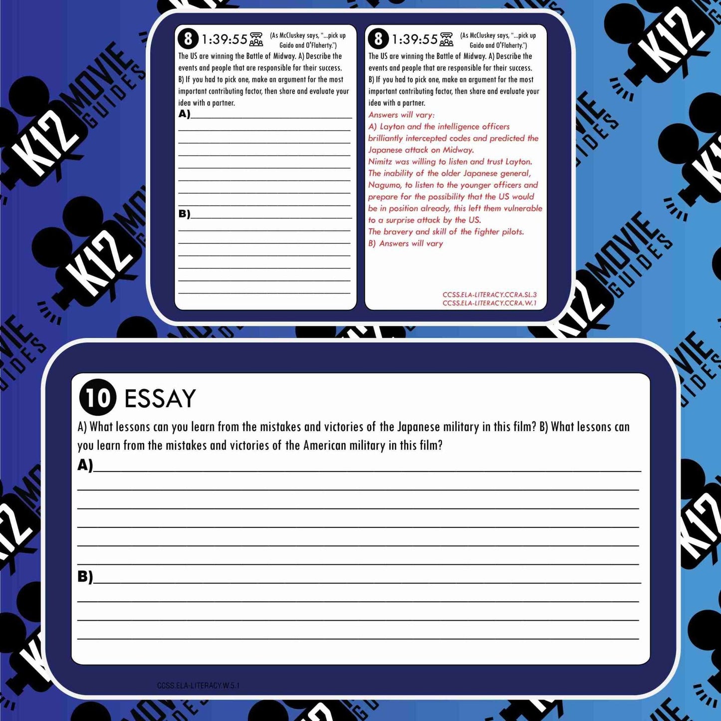 Midway Movie Guide | Questions | Worksheet (PG13 - 2019) Free Questions