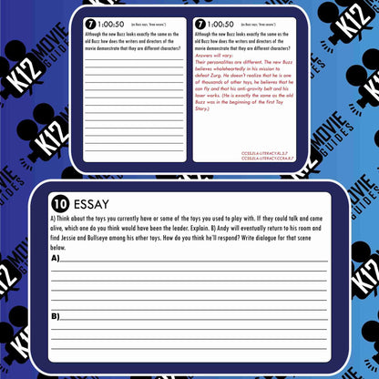 Toy Story 2 Movie Guide | Worksheet | Questions | Google (G - 1999) Sample