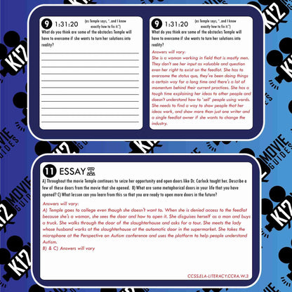 Temple Grandin Movie Guide | Questions | Worksheet (TVPG - 2010) Free Sample