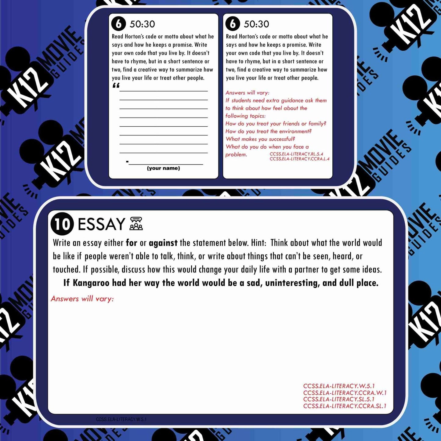 Horton Hears a Who! Movie Guide | Questions | Worksheet | Google Form (G - 2008) Free Sample