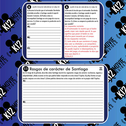 Goal! The Dream Begins Movie Guide in Spanish Sample