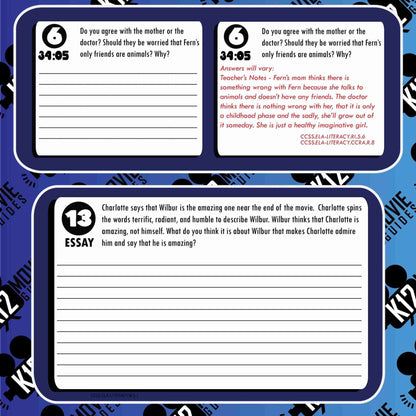 Charlotte's Web Movie Guide | Questions | Worksheet | Google Form (G - 2006) Free Sample