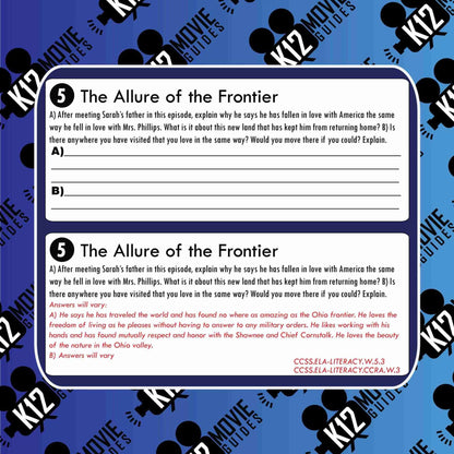 Liberty's Kids | The New Frontier Episode 27 (E27) - Movie Guide | Worksheet Free Sample