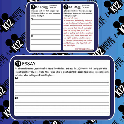 White Fang Movie Guide | Questions | Worksheet | Google Forms (PG - 1991) Free Sample