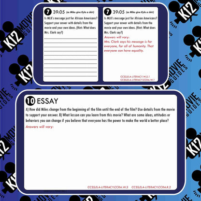 Our Friend, Martin Movie Guide | Questions | Worksheet (G - 1999) Free Sample
