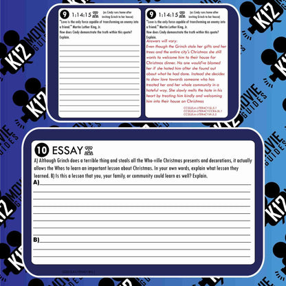 The Grinch Movie Guide | Questions | Worksheet | Google Form (PG - 2018) Free Sample