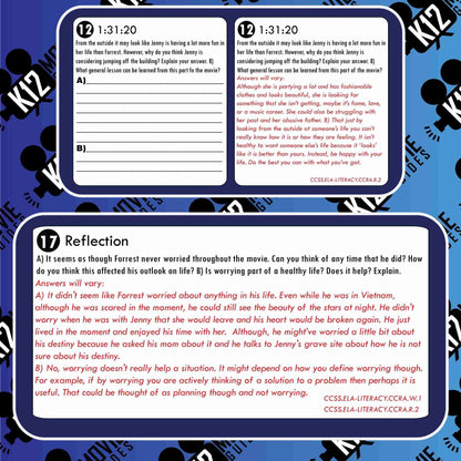 Forrest Gump Movie Guide | Questions | Worksheet | Google Form (PG13 - 1994) Free Sample